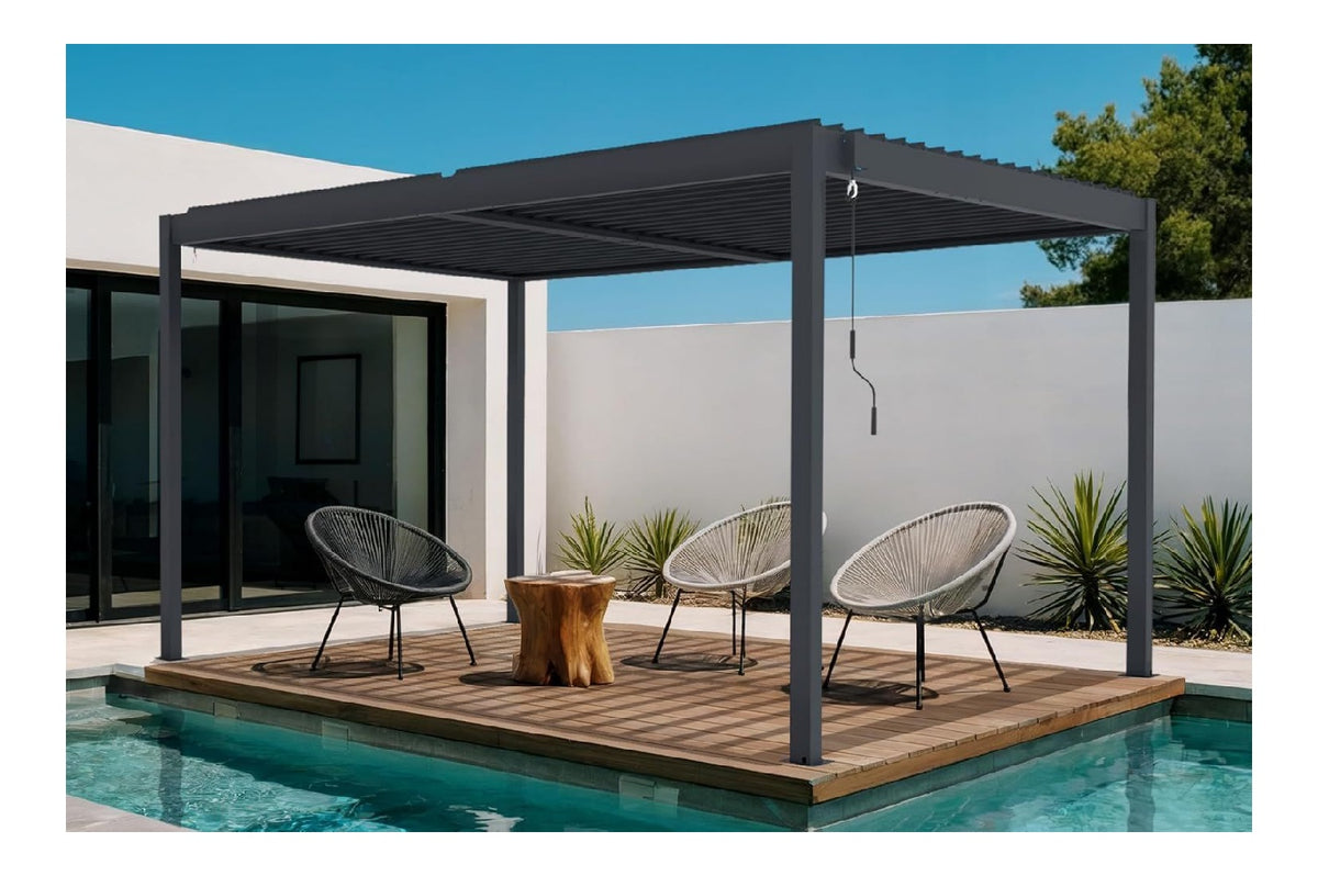 Pergolati per uso esterno COMFORT Pergola progettata controllare 1 mm 394 cm