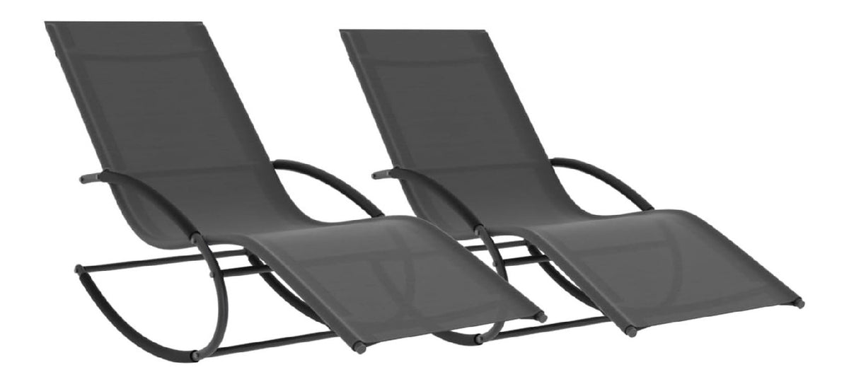 Struttura arrotondata movimento comfort per giardino, Sedie a dondolo
