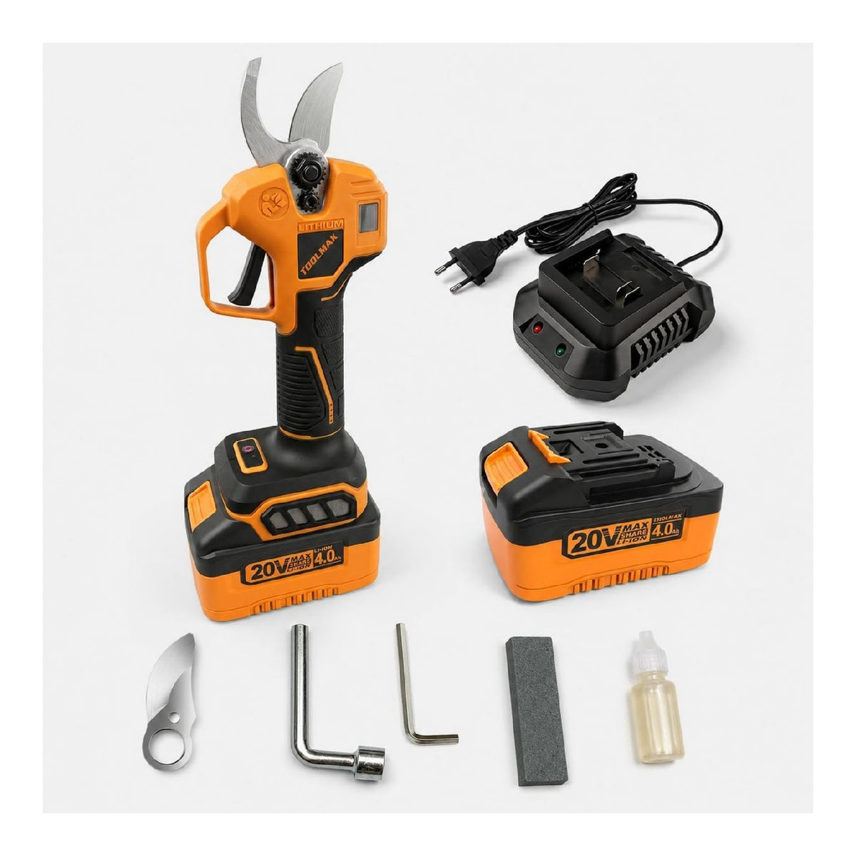Cesoie per potatura MOTORE POTENTE Motore senza 20V 480W