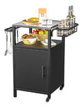 Carrelli Versatile carrello barbecue giardino 92 cm 50,5 cm