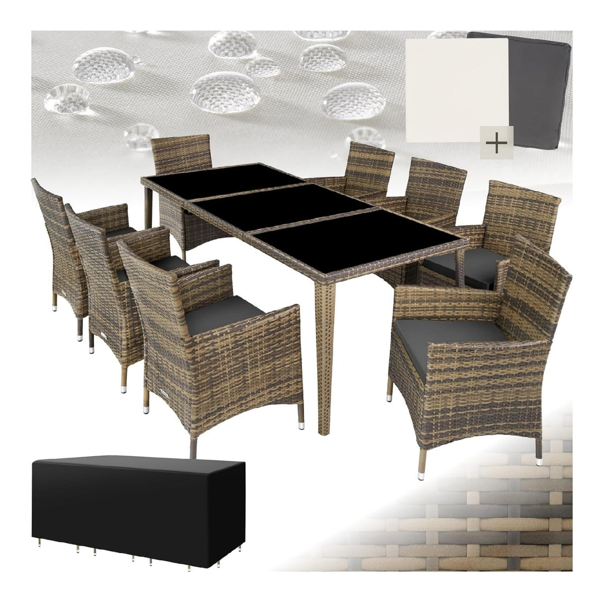 Set da pranzo 5 cm 74 cm con COMFORT ESTERNI Scopri massimo