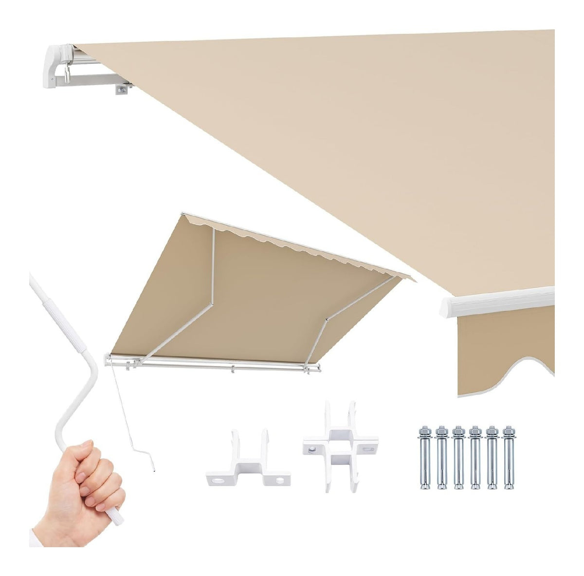 Tende da veranda Telaio Robusto Stabile tenda