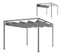 Gazebo TELO pergola dotato telo 400L