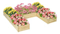 Kit per giardini fuori terra 230L 111L con PERSONALIZZAZIONE Crea combinazioni uniche