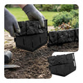 ALTA QUALITA Realizzata plastica Bordature da giardino 2,14 m 5,35 m