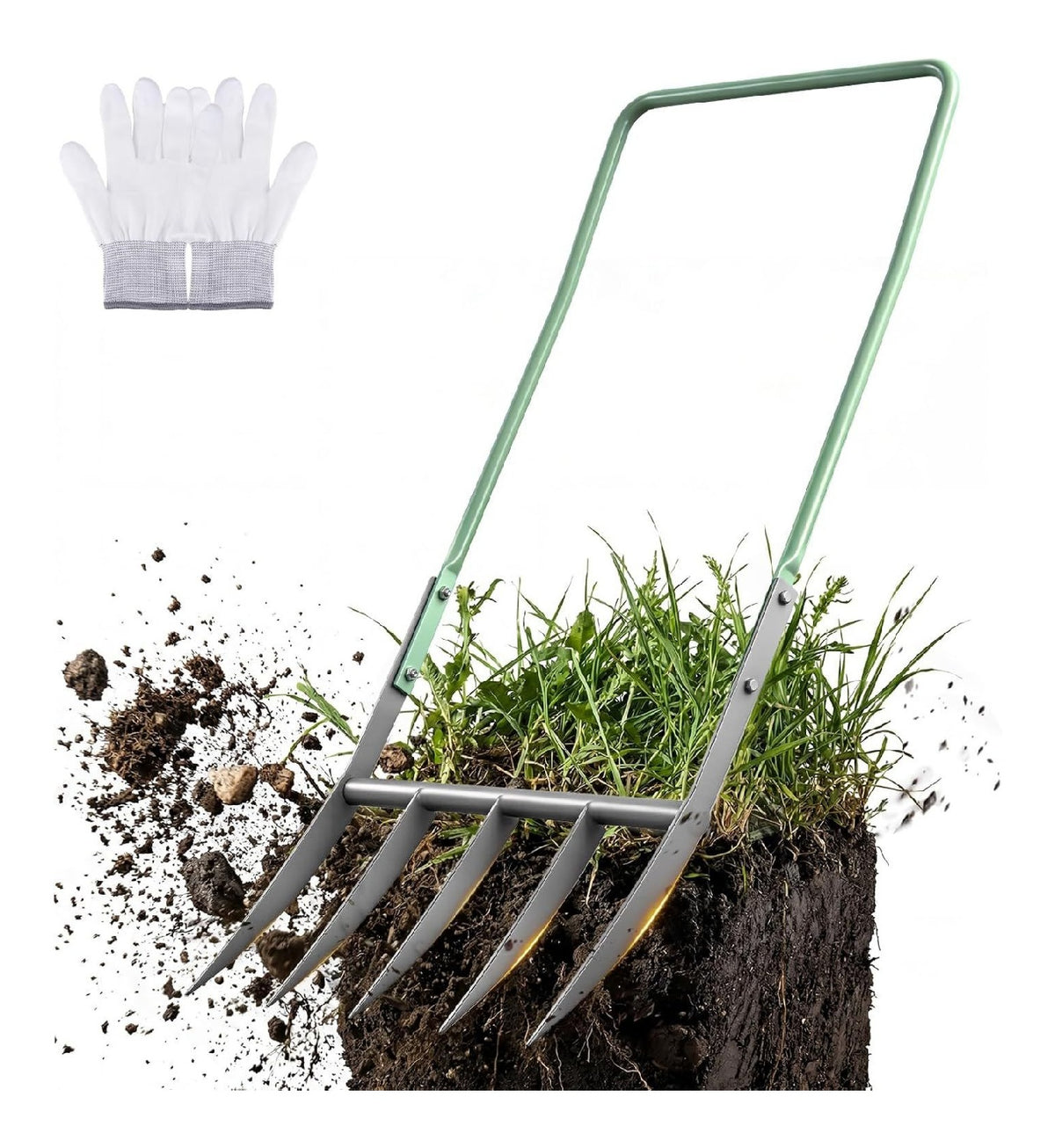 Forche per uso esterno Assollimento profondo terreno denti