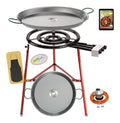 Kit bruciatore professionale gas per giardino, Cucine 53 cm 70 cm