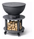 ANIMA CORTEN nostro combina Barbecue a legna 140Kg