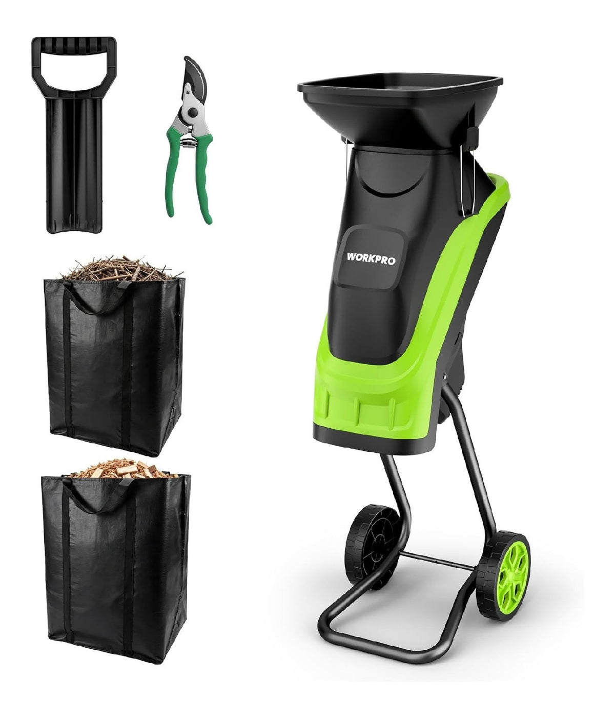 Trituratori e cippatrici Prestazioni Triturazione Efficienti Questo 2500W 170 mm