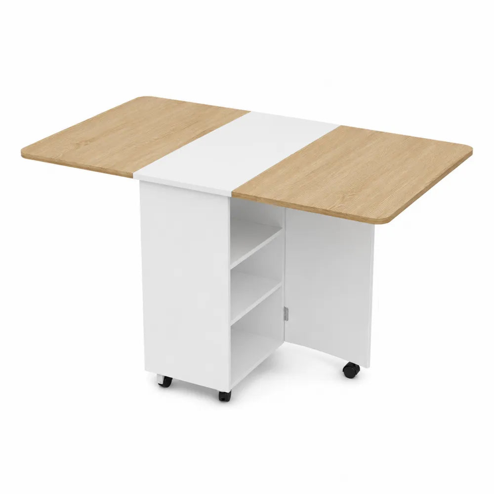 Tavolo pieghevole in legno e MDF