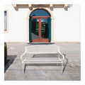 Dimensioni Struttura schienale acciaio per giardino, Panche 85 cm 128 x 56 x 85 cm