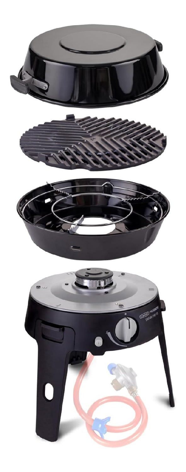 Barbecue a incasso con SISTEMA COTTURA Set portatile