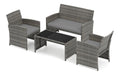 Materiale Rattan Alta Qualita Set da conversazioni 6 cm 180 kg