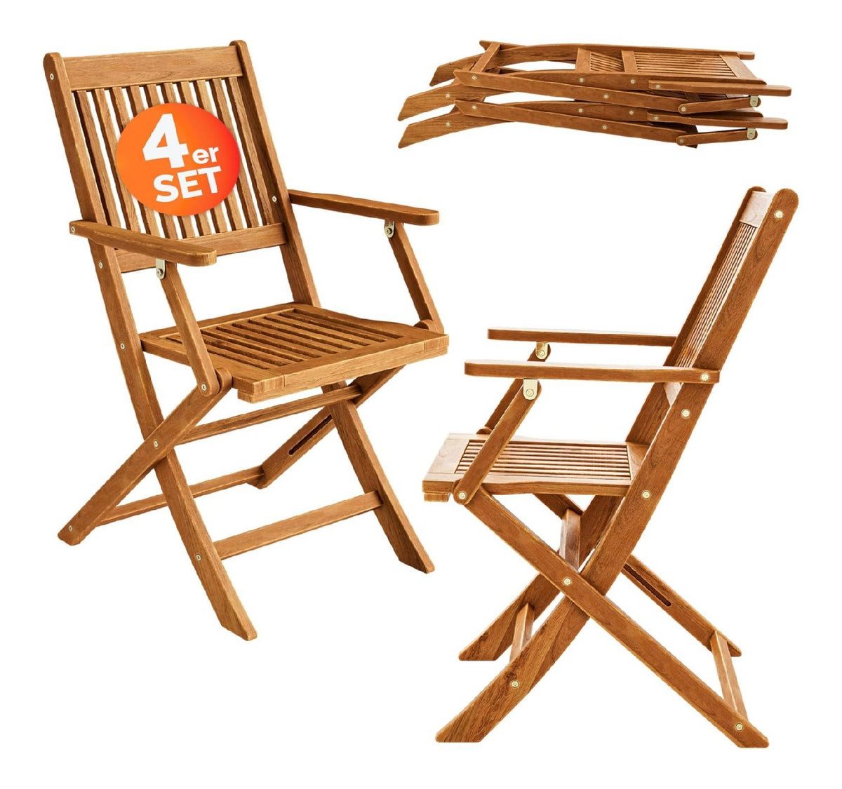 ROBUSTE set composto marca per giardino, Sedie per tavolo da giardino 51 cm 92x 51 cm