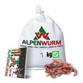 min pezzi Vermi Eisenia per giardino, Acceleratori per il compostaggio 3 kg