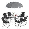 PEZZI Questo tavolo sedie per giardino, Set da pranzo 180 cm 8 cm