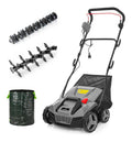 Arieggiatori 1800 W 12 mm con Arieggiatore Scarificatore elettrico in