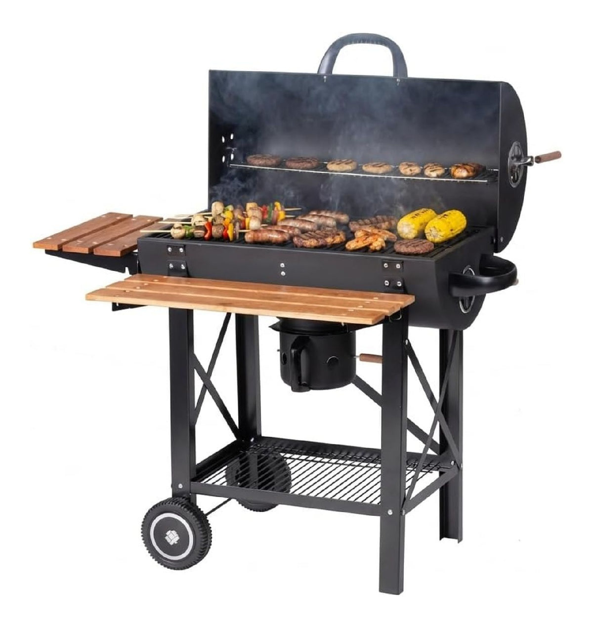 Barbecue a carbone Dimensioni griglia cottura Altezza 98,5 cm 77,5 cm